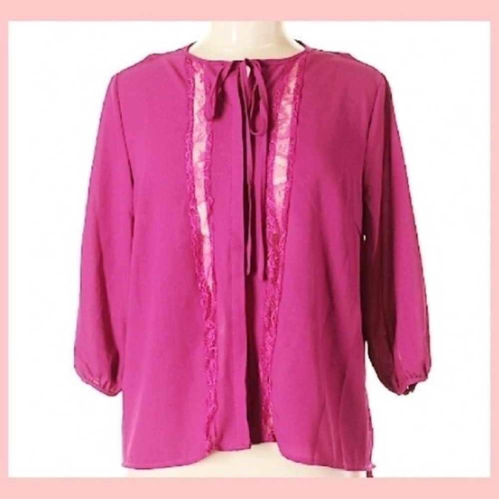 Elegant Pink Women's Top